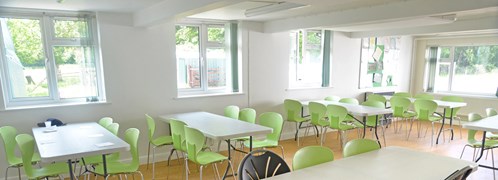 Hudnall Park dining area