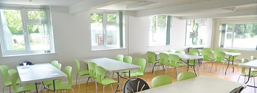 Dining room at Hudnall Park