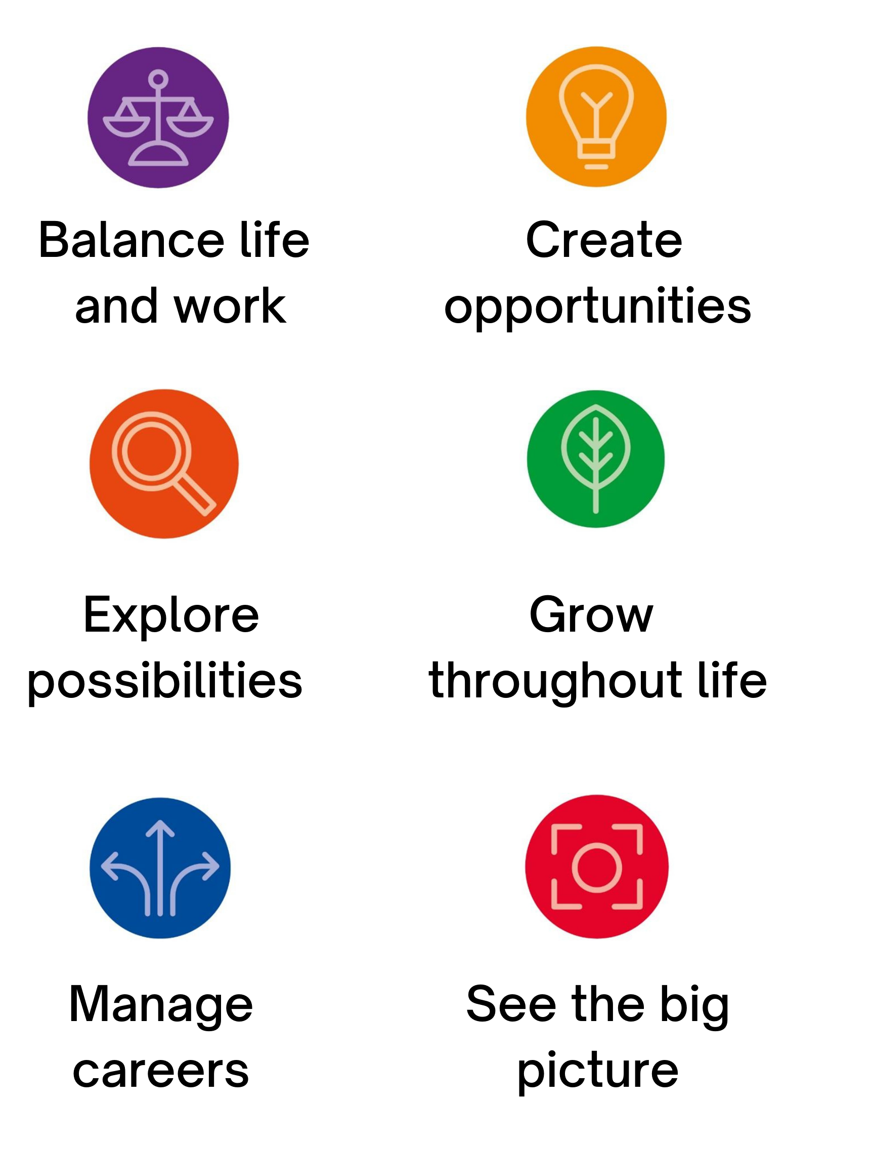 CDI Career Development Framework key