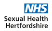 NHS Sexual Health Hertfordshire logo