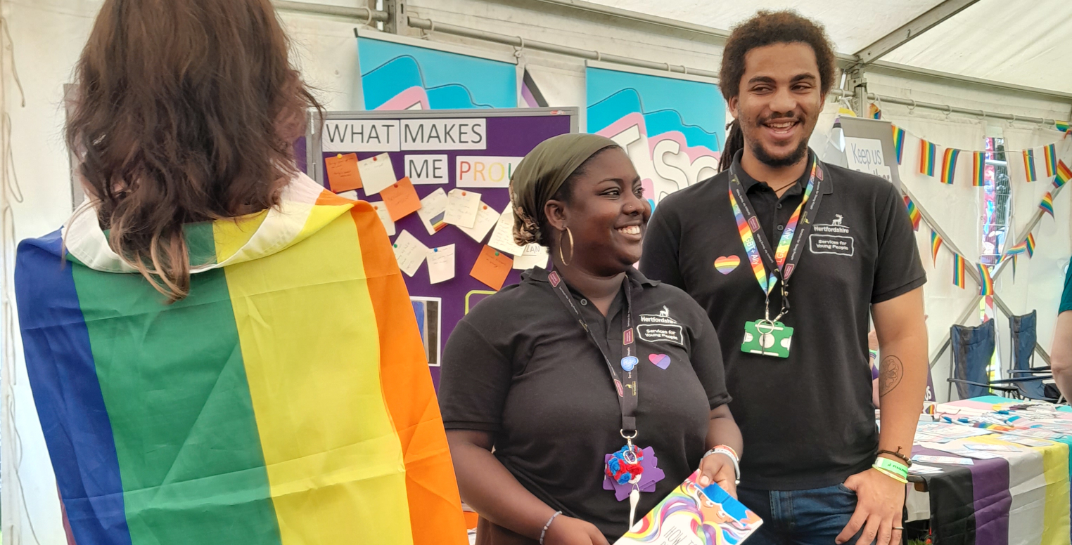 Celebrating diversity and inclusion at Herts Pride 2023