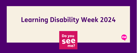 Learning Disability Week 2024 logo.